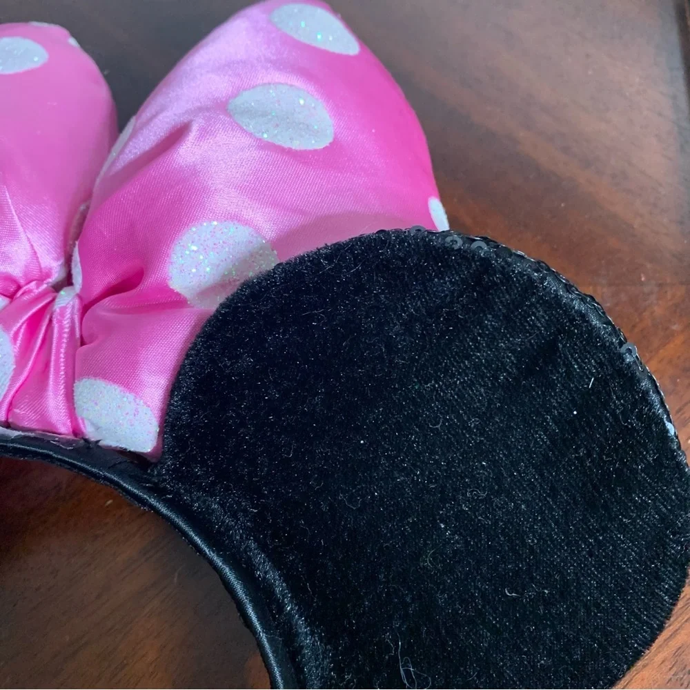 Girl’s Sequins Minnie Mouse Ear Headband